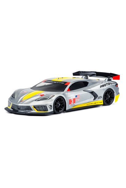 Chevrolet Corvette C8 Clear Body for 190mm TC