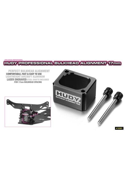 HUDY PROFESSIONAL BULKHEAD ALIGNMENT TOOL 17MM