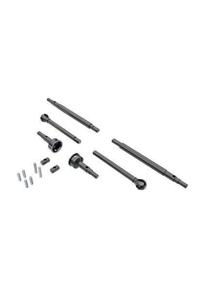 Axle Shafts, front and rear (2)/ stub axles, front (2) (hardened steel)