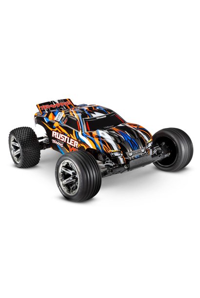 Traxxas Rustler VXL TQi TSM Pro Series Magnum 272R Transmission - Orange (TRX37076-74ORNG)