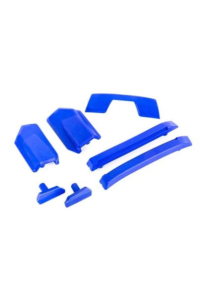 Body reinforcement set, blue/ skid pads (roof) (fits #9511 body)