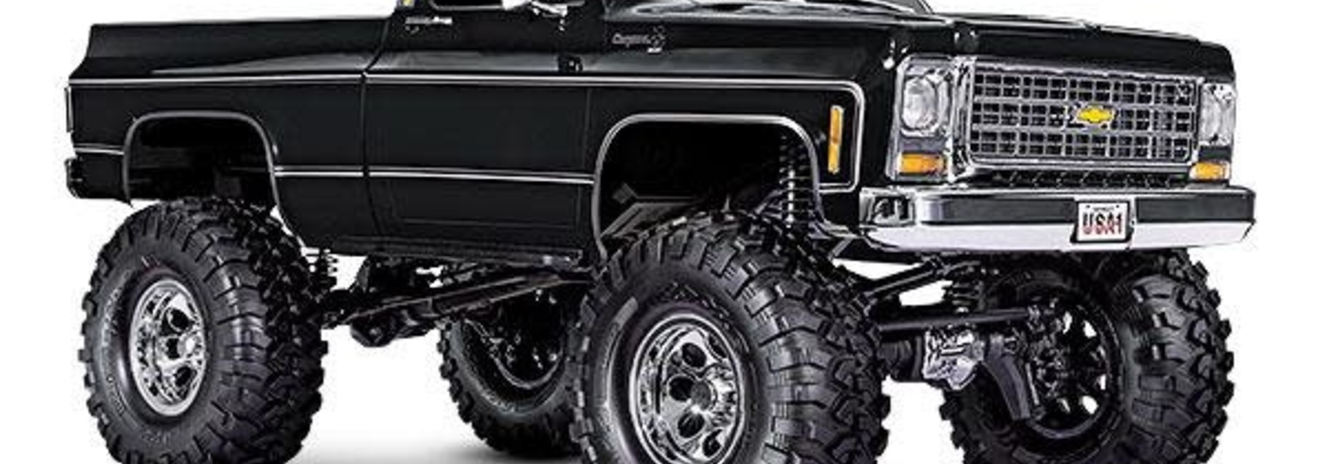 Traxxas TRX-4 Chevrolet K10 Cheyenne High Trail Edition - Black