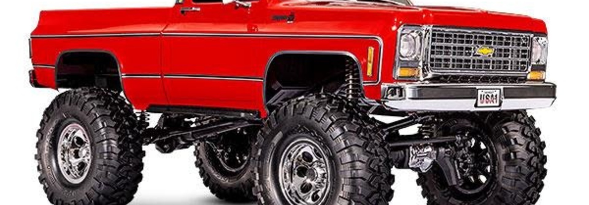 Traxxas TRX-4 Chevrolet K10 Cheyenne High Trail Edition - Red