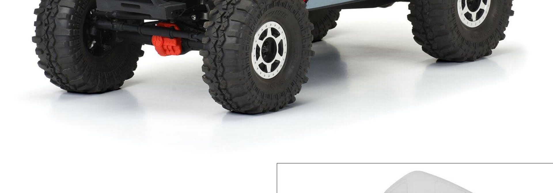 Proline 1/10 Comp Wagon Cab-Only Clear Body 12.3" (313mm) Wheelbase Crawlers
