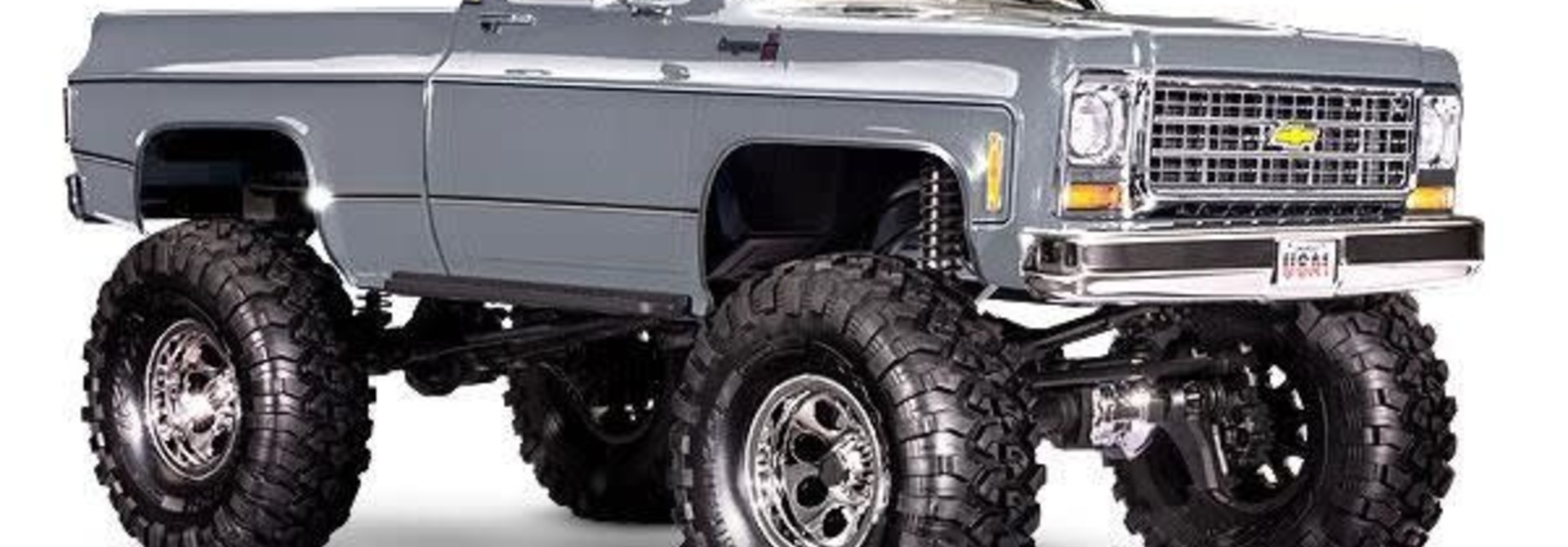 Traxxas TRX-4 Chevrolet K10 Cheyenne High Trail Edition - Metallic Silver TRX92056-4SLVR