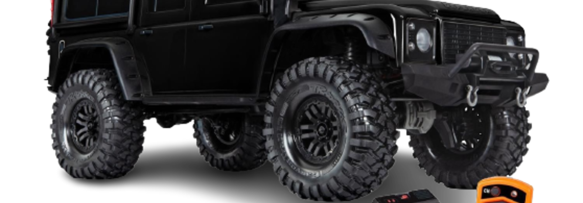 Traxxas Land Rover Defender Crawler Black Edition Winch included TRX82056-84BLK