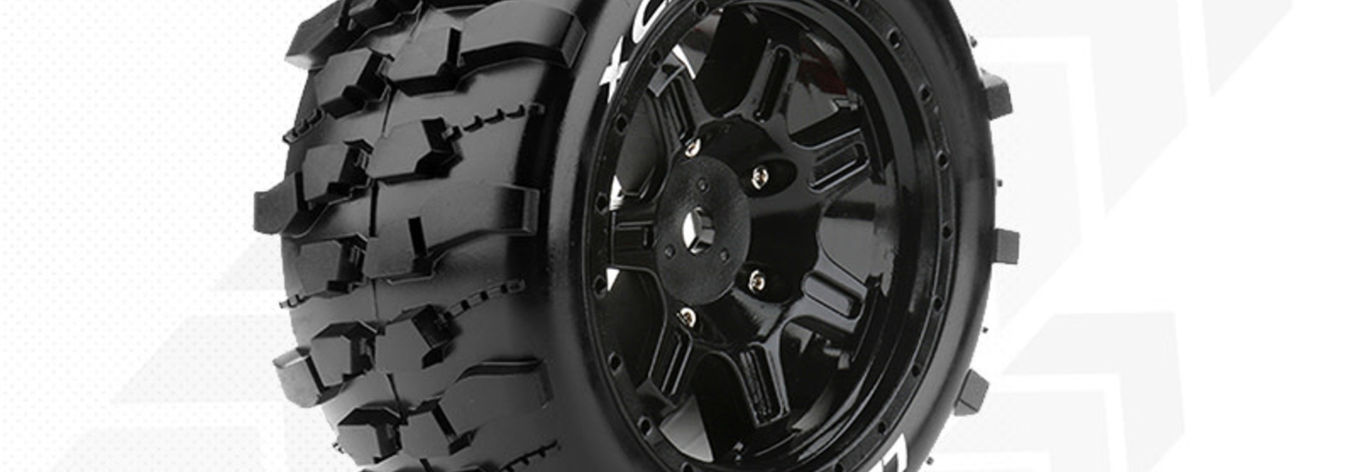 Louise RC - MFT - X-CHAMP - X-Maxx Serie - Mounted - Sport - Black wheels - Hex 24mm - L-T3349B (LR-T3349B)