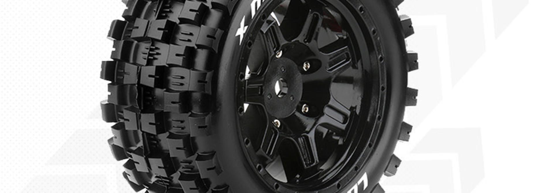 Louise RC - MFT - X-MCROSS - X-Maxx Serie - Mounted - Sport - Black wheels - Hex 24mm - L-T3352B (LR-T3352B)