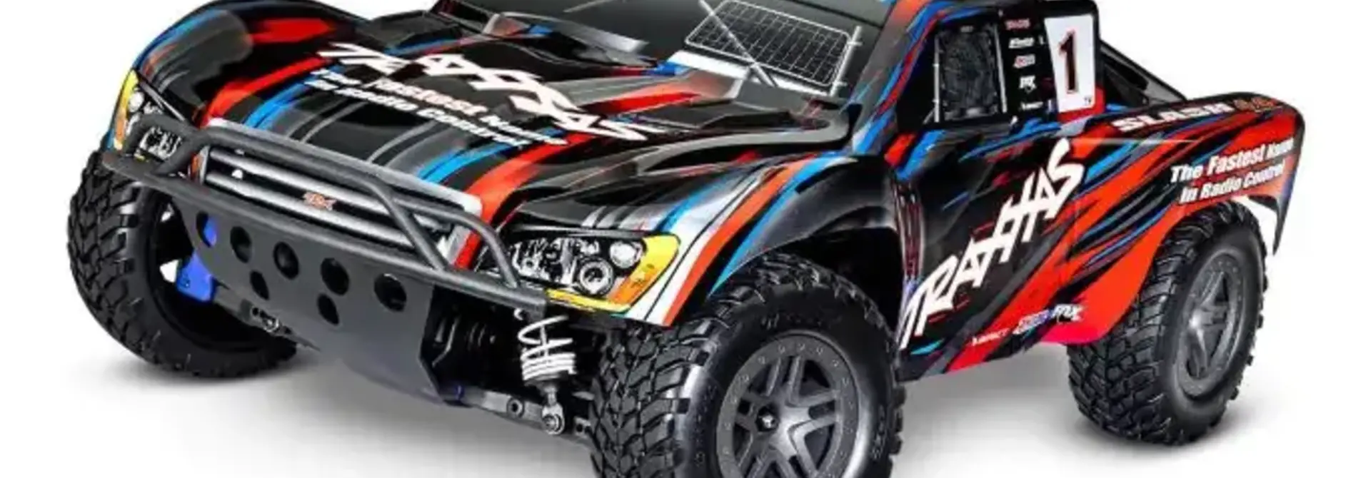 Slash 4X4 Brushless BL-2s: 1/10 Scale 4WD Electric Short Course Truck TQ 2.4GHz - Red TRX68154-4RED