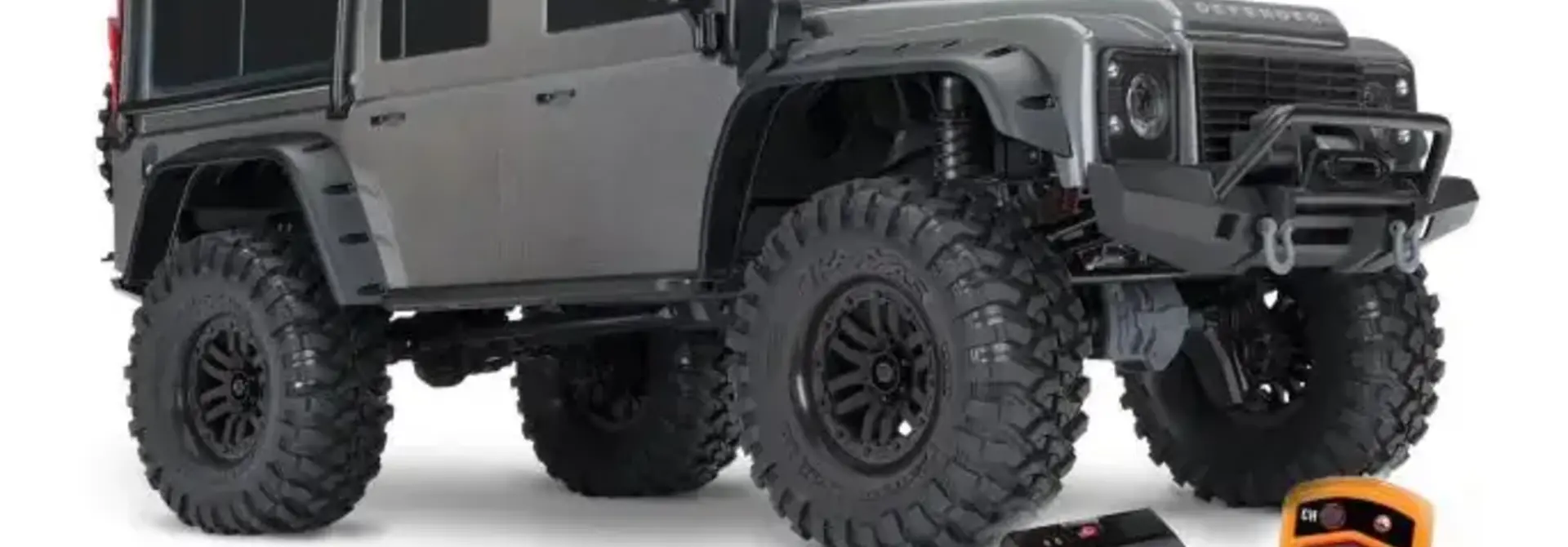 Traxxas Land Rover Defender Crawler with winch SILVER