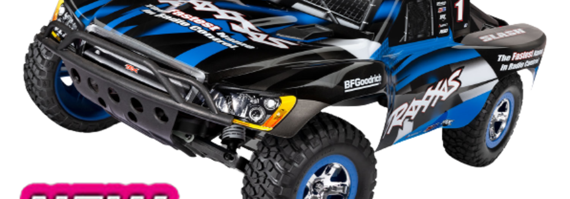 Slash: 1/10-Scale 2WD Short Course Racing Truck TQ 2.4GHz w/USB-C - Blue TRX58034-8BLUE