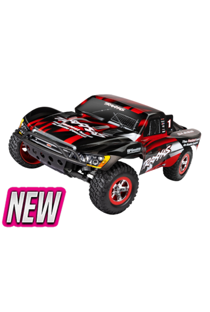 Slash: 1/10-Scale 2WD Short Course Racing Truck TQ 2.4GHz w/USB-C - Red TRX58034-8RED