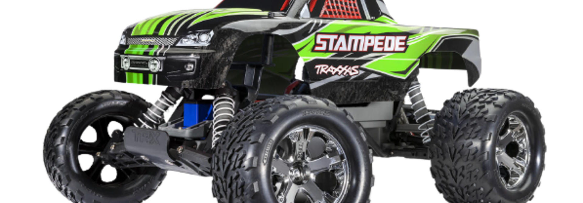 Stampede 1/10 Scale Monster Truck TQ 2.4GHz - Green TRX36054-8GRN