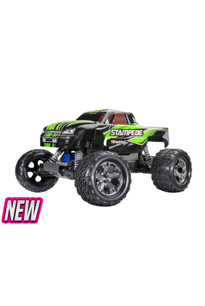 Stampede 1/10 Scale Monster Truck TQ 2.4GHz - Green TRX36054-8GRN