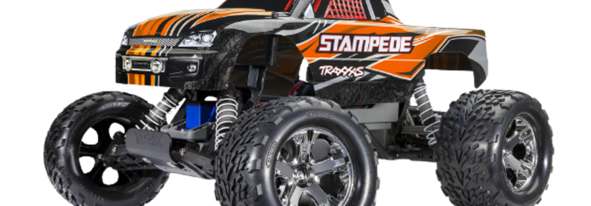 Stampede 1/10 Scale Monster Truck TQ 2.4GHz - Orange TRX36054-8ORNG