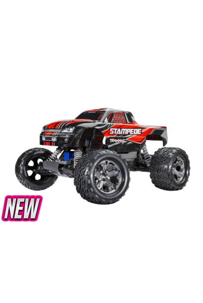 Stampede 1/10 Scale Monster Truck TQ 2.4GHz - Red TRX36054-8RED