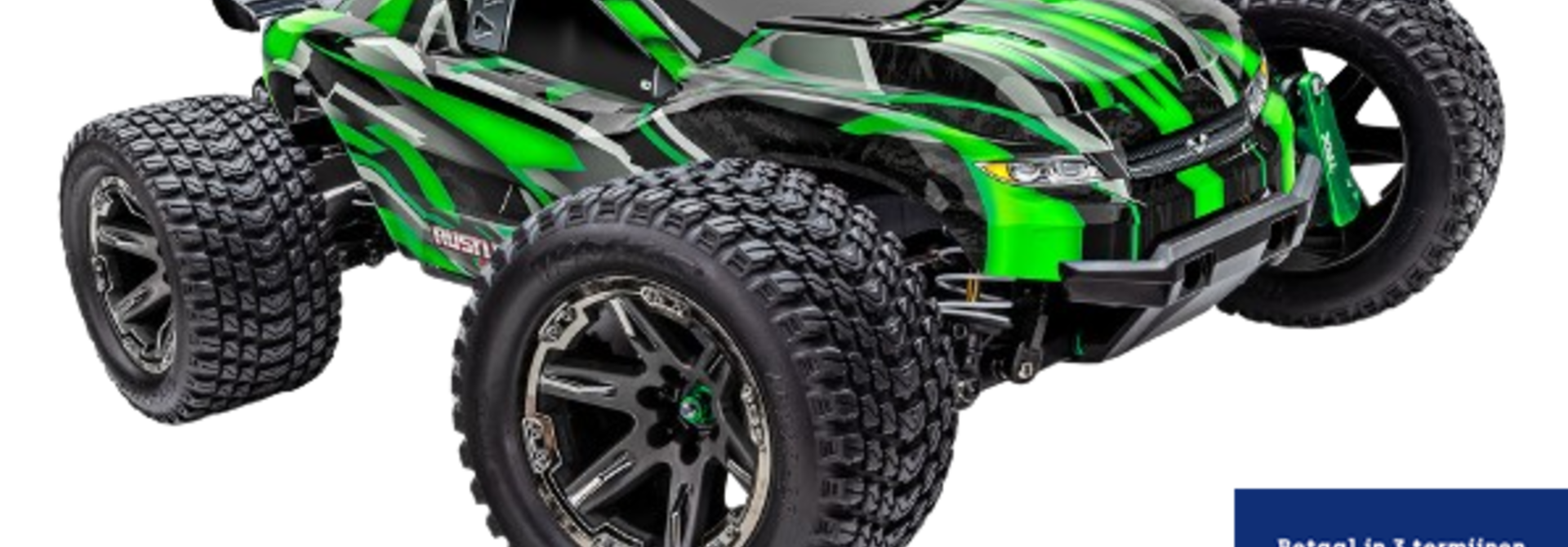 Traxxas Rustler 4X4 ULTIMATE - Green - TRX67097-4GRN