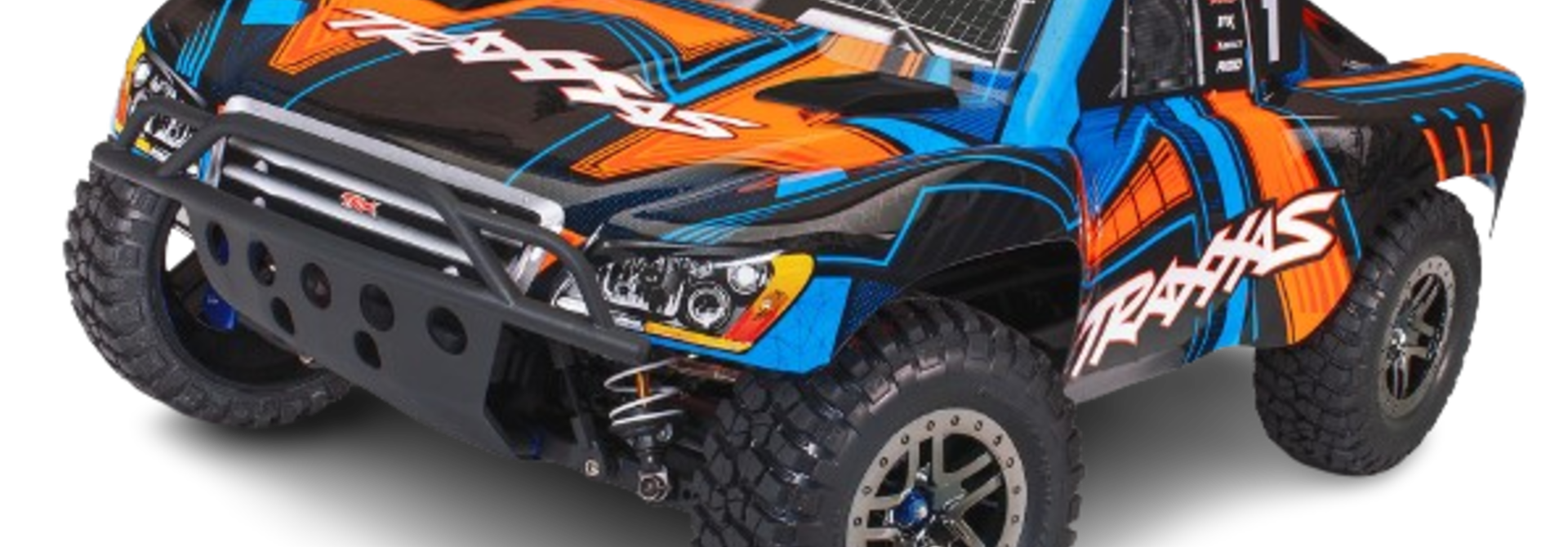 Traxxas Slash 4X4 Ultimate VXL TQi TSM Clipless body (no battery/charger), Orange TRX68277-4ORNG