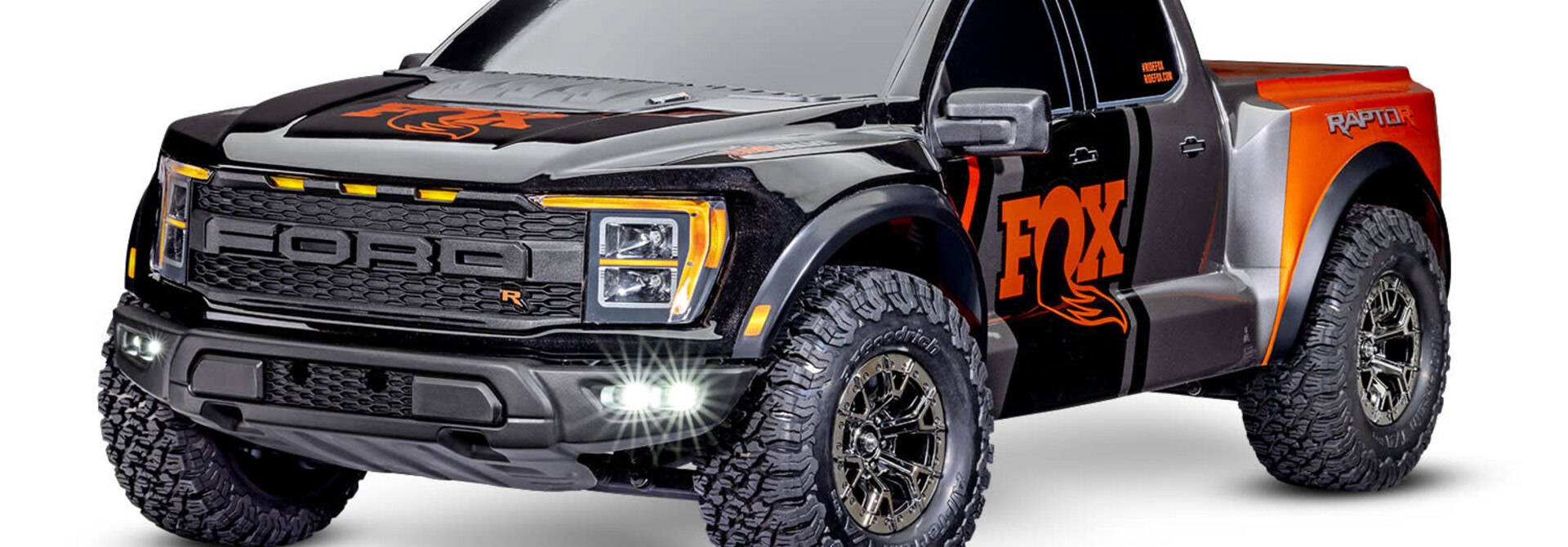 Ford F-150 Raptor R 4X4: 1/10 Scale 4WD Truck with TQi Fox - TRX101076-4FOX