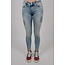 M.O.D  Sina Skinny Ankle Danish Blue Destroyed