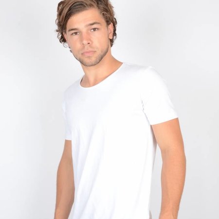Petrol Basic White Body Slim Fit  - Copy