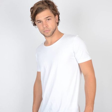Petrol Basic White Body Slim Fit  - Copy