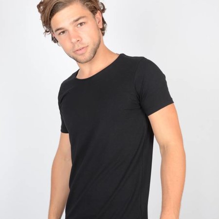 Petrol Basic Black Body Slim Fit