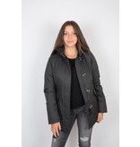Airforce Herringbone Classic Parka Metal Grey