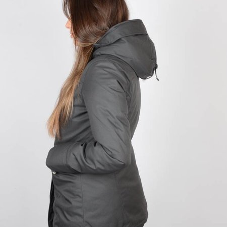 Airforce Herringbone Classic Parka Metal Grey