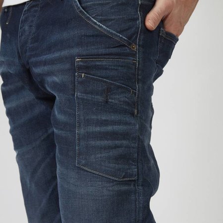 Petrol MECHANIC Men Denim Tapered 5801 Dark Vintage