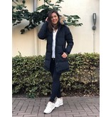 Airforce Airforce Jade Jacket RF Oxford Nylon Dark Navy Blue