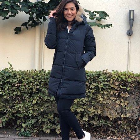 Airforce Airforce Jade Jacket RF Oxford Nylon Dark Navy Blue