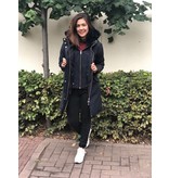 Airforce Airforce Double Zip Fishtail Parka Dark Navy Blue