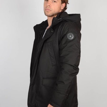 Airforce Airforce Slimfit Herringbone Parka True Black