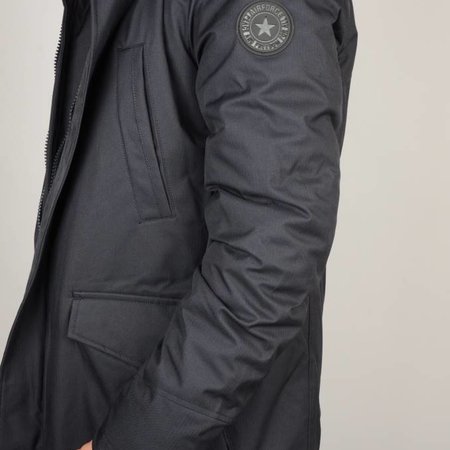 airforce slimfit herringbone parka