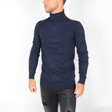 Petrol Petrol Basic Turtleneck Deep Navy