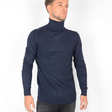 Petrol Petrol Basic Turtleneck Deep Navy