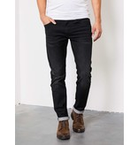 Petrol Seaham Coated Slim Fit Black
