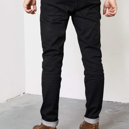 Petrol Seaham Coated Slim Fit Black