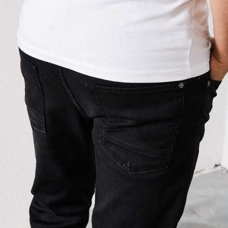 Petrol Seaham Coated Slim Fit Black