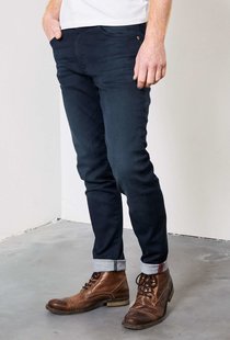 Seaham Coated Slim Fit Midnight Blue