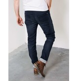 Petrol Seaham Coated Slim Fit Midnight Blue