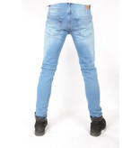 Cars Jeans Bates Denim Blue Used