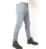 Cars Jeans Henlow Regular Coated Grey Blue
