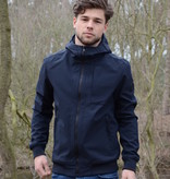 Airforce Softshell Jacket Chestpocket Summer Softshell Dark Navy Blue