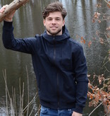 Airforce Softshell Jacket Chestpocket Summer Softshell Dark Navy Blue