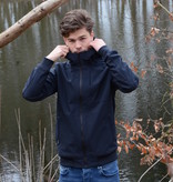 Airforce Softshell Jacket Chestpocket Summer Softshell Dark Navy Blue