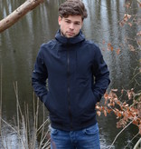 Airforce Softshell Jacket Chestpocket Summer Softshell Dark Navy Blue