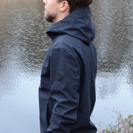 Airforce Softshell Jacket Chestpocket Summer Softshell Dark Navy Blue
