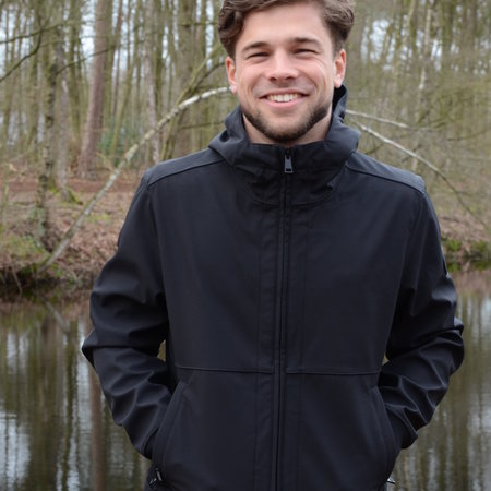 Airforce Softshell Jacket Webbing Summer Softshell True Black